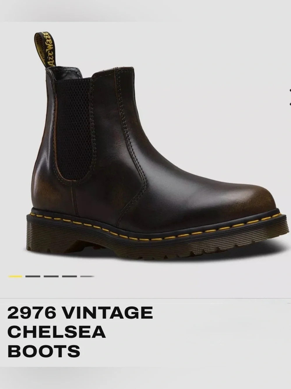 Men's Doc Martens Vintage 2976 Chelsea Boot